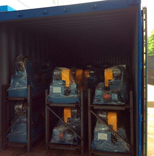 welding rotators for delivery