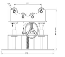 TG-600A Supporting Roller