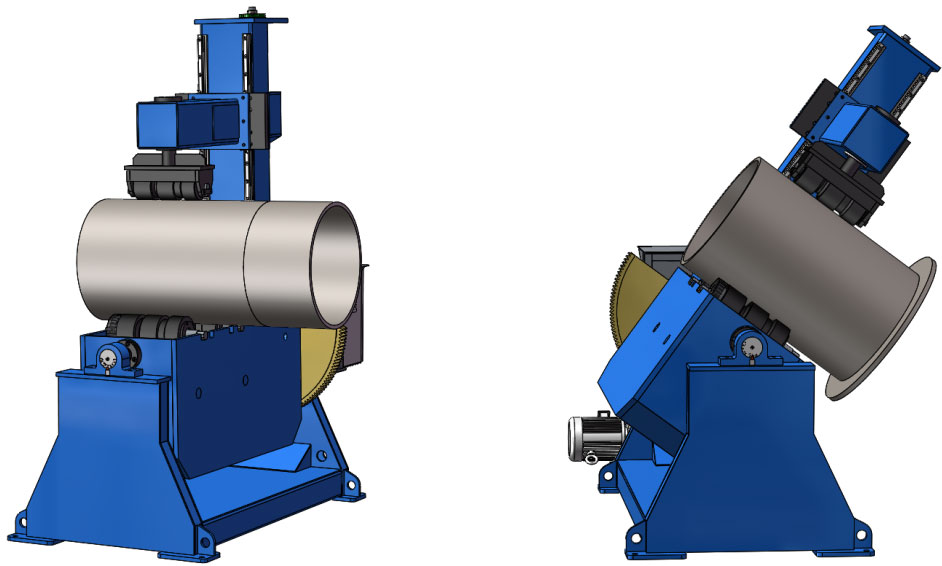 PIPE PINCHING ROTATOR – YGHB Series